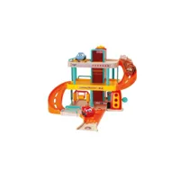 smoby vroom planet cars 3 grand garage 1 véhicule smo120424