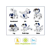 gear2play robot chien jouet interactif télécommandé robo max