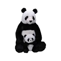 peluche panda de 53 cm noir blanc