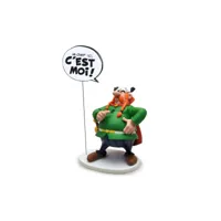 asterix - statuette collectoys collection  abraracourcix bulles le chef ici, c'est moi ! 18 cm p00127