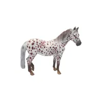 figurine cheval : jument poney british spotted