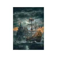puzzle 1500 pièces : le bateau pirate cle8005125316823