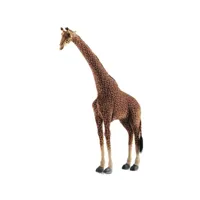 hansa peluche geante girafe 165 cm  en tissus jacquard 6908