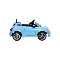 vidaxl voiture électrique pour enfants fiat 500 bleu