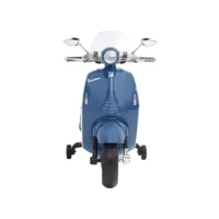 vidaxl moto électrique pour enfants vespa gts300 bleu