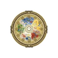 puzzle d'art en bois 80 pièces : plafond de l'opéra de paris, chagall