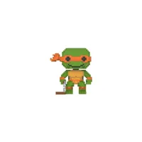 les tortues ninja - figurine pop! 8-bit michelangelo 9 cm fk22986