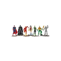 figurine pour enfant schleich figurines super héros : grand set the justice league : 7 figurines