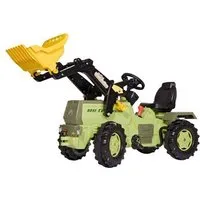 autres jeux d'éveil rolly toys tracteur escalier rollyfarmtrac mb1500 junior vert