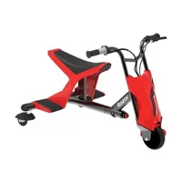 véhicule électrique pour enfant razor - drift rider - tricycle électrique - rouge