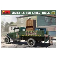 maquette mini art soviet 1,5 ton cargo truck - 1:35e - miniart