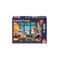 jeu d'adresse schmidt spiele puzzle puzzle romantique, 1000 pcs