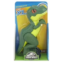 figurine de collection fisher price - jurassic world - imaginext - dinosaure t-rex xl articulée - 24cm