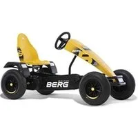 véhicule à pédale berg toys berg e-kart à pédales avec xxl-frame b.super yellow avec 3 vitesses