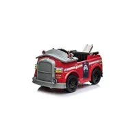 véhicule à pédale picwic toys véhicule électrique - camion pompier marcus pat'patrouille - 12v
