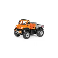 véhicule électrique pour enfant peg perego camion taurus 12 v - 2 places - orange