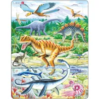 puzzle cadre - dinosaures
