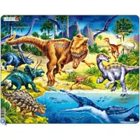 puzzle cadre - dinosaures