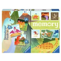 3 puzzles - memory - dinosaure