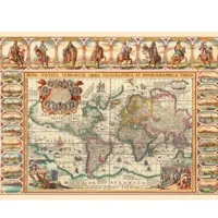 puzzle 2000 piã¨ces : historique carte du monde