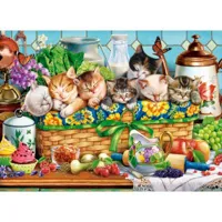puzzle 200 piã¨ces : chatons qui font la sieste