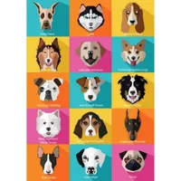 puzzle 1000 piã¨ces : les chiens
