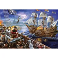 puzzle 150 piã¨ces :  aventures avec les pirates