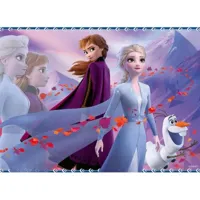 puzzle 45 piã¨ces : la reine des neiges 2 (frozen 2) : l'amour de deux soeurs