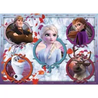 puzzle 60 piã¨ces : la reine des neiges 2 (frozen 2) : unis pour la vie