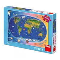 puzzle 300 piã¨ces : carte du monde
