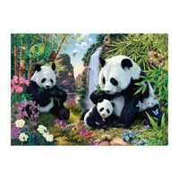 puzzle secret 1000 piã¨ces : les pandas