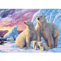 puzzle 1000 piã¨ces : secret collection : ours polaires