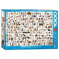 puzzle 1000 piã¨ces : le monde des chiens