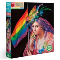 puzzle carrã© 1000 piã¨ces : liberty rainbow