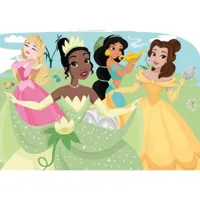 puzzle 104 piã¨ces : happy color double face : princesses disney