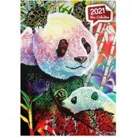 puzzle 1000 piã¨ces : rainbow panda