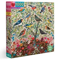 puzzle carrã© 1000 piã¨ces : arbre des oiseaux chanteurs