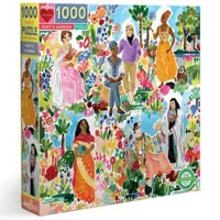 puzzle carrã© 1000 piã¨ces : jardin du poã¨te