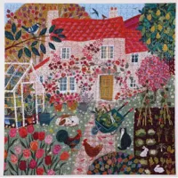 puzzle 1000 piã¨ces : english cottage