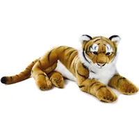 peluche tigre de 65 cm brun