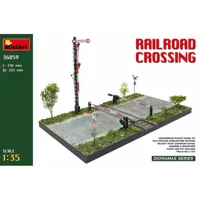 railroad crossing - décor modélisme