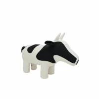 crochetts jouet peluche crochetts amigurumis maxi blanc noir vache 110 x 73 x 45 cm
