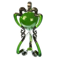 noble collection slughorn hourglass figure vert,noir