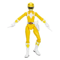 hasbro power rangers action figure mighty morphin yellow ranger 15 cm jaune