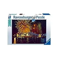ravensburger - 16622 - puzzle classique - feu d'artifice sur sydney - 2000 pièces