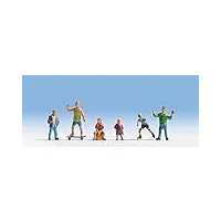 noch - 15810 - modélisme ferroviaire - figurine - 6 enfants jouants