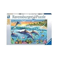 ravensburger puzzle-500p la baie des dauphins, 14210
