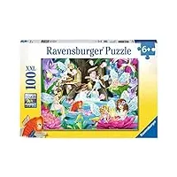 ravensburger - 109425 - puzzle "nuit de fée magique" 100 pièces