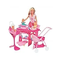 simba - 105736350 - steffi love – le monde de bébé – poupée 29 cm, enfants et accessoires