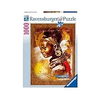 ravensburger -15352 - puzzle - jeune africaine - 1000 pièces